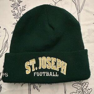 St. Joseph 4-Peat 99 00 01 02 State Champ Football Beanie